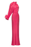 Off-Shoulder Drape Dress