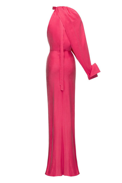 Off-Shoulder Drape Dress