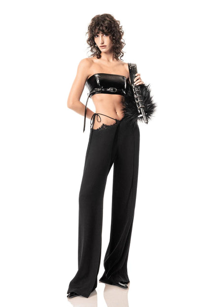 Lace Up Pants