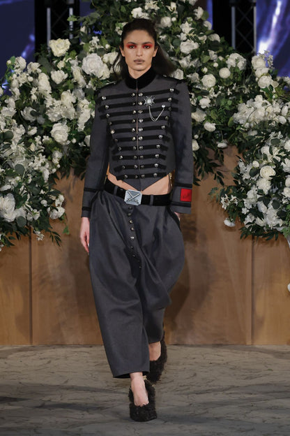 STRUCTURED CADET JACKET