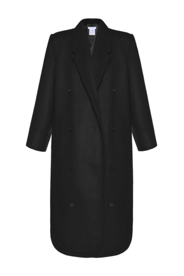 Double-breasted coat