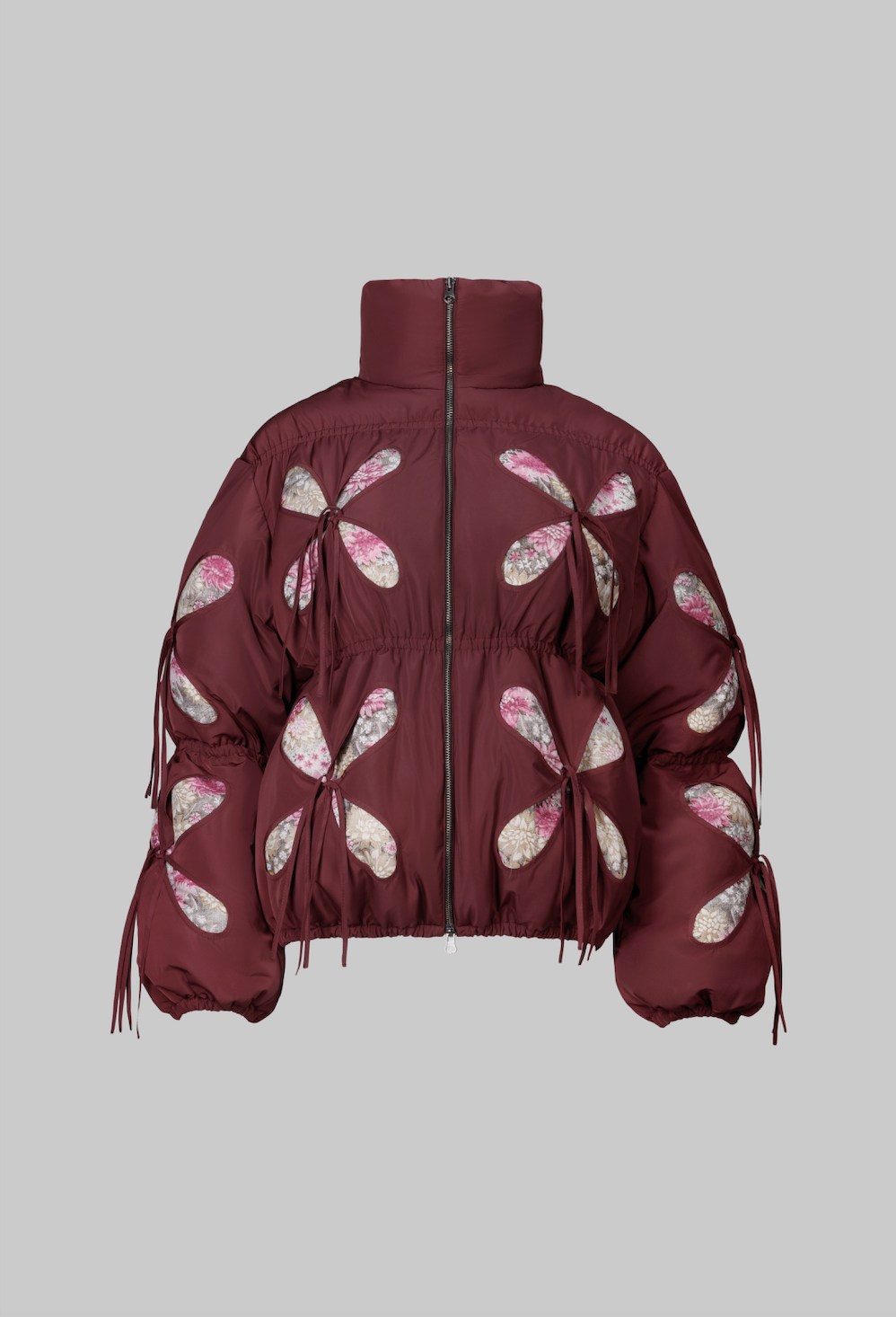 BURGUNDY BALE JACKET