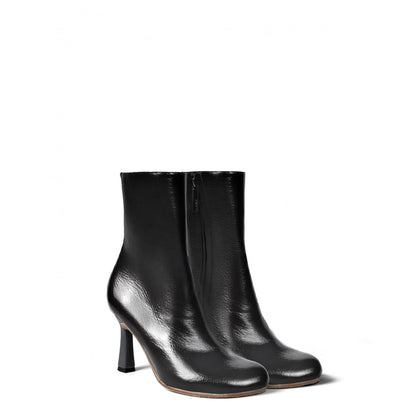 Black ankle boots