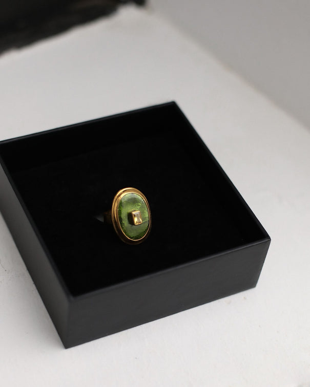 Verdant Halo Ring