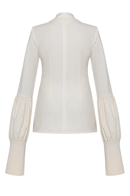 Tatuna Blouse W long detailed sleeves