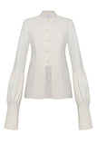 Tatuna Blouse W long detailed sleeves