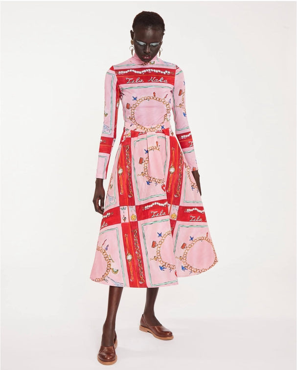 PRINT FULL SKIRT