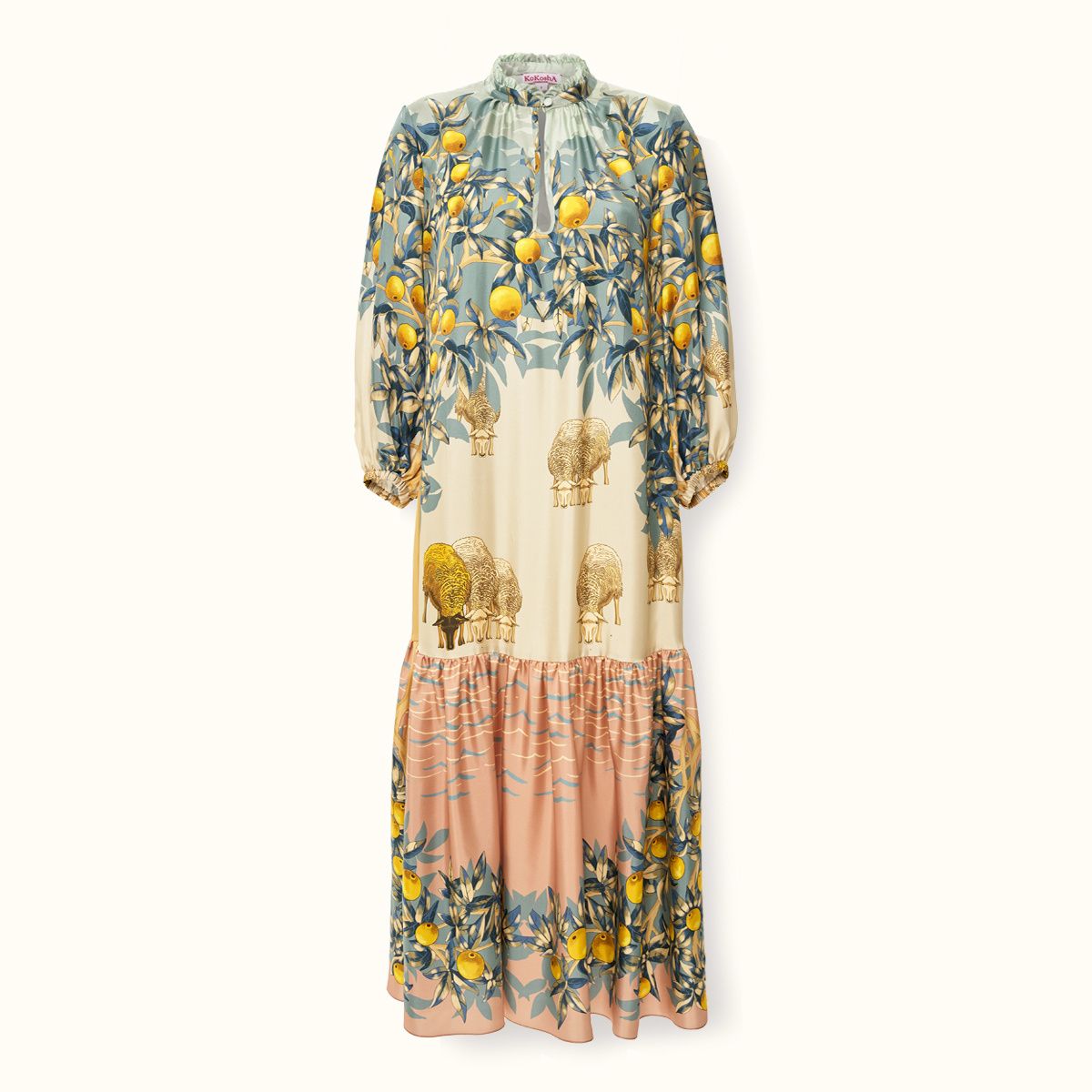 Dress "COLCHIS" silk