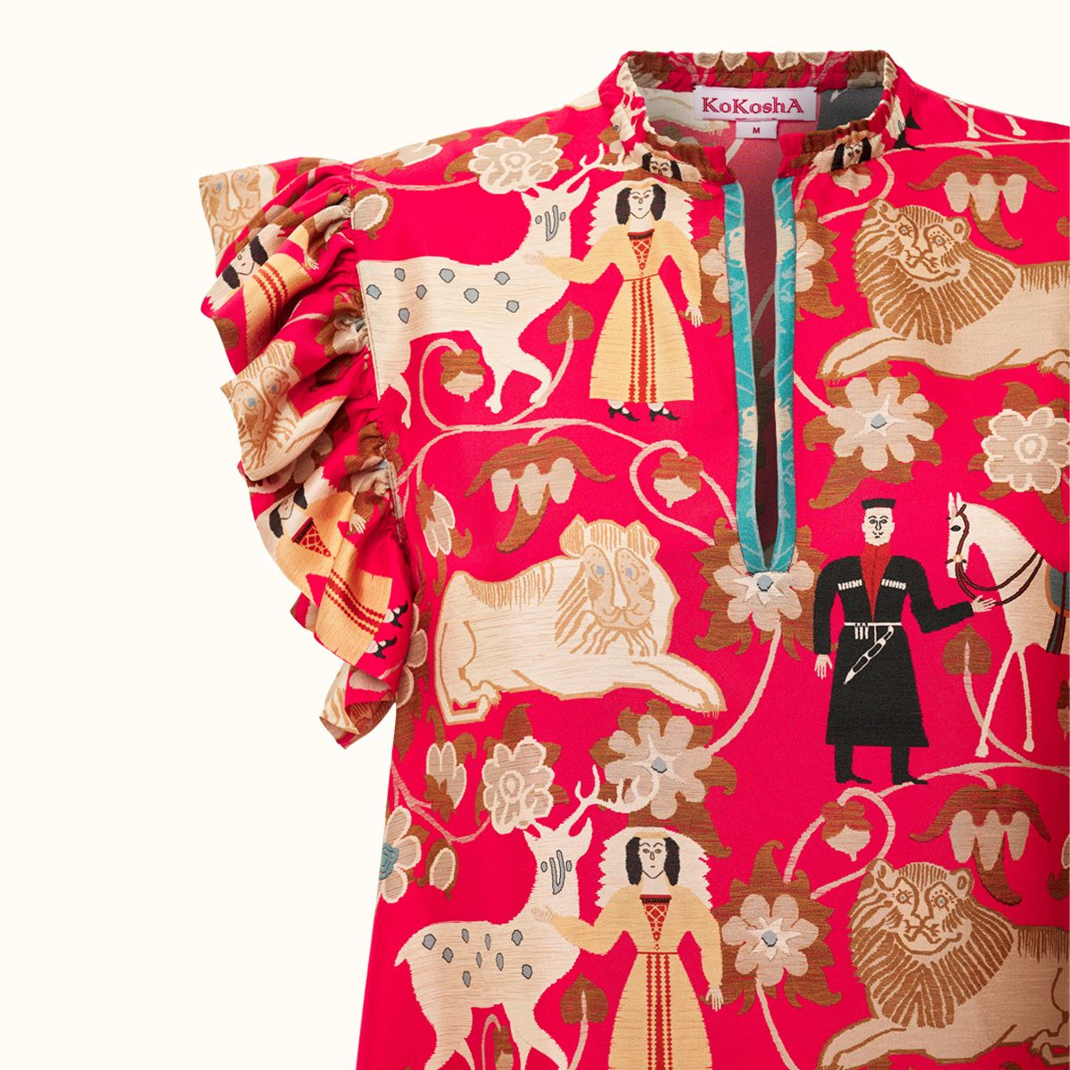 KOKOSHA Dress "WEDDING" silk