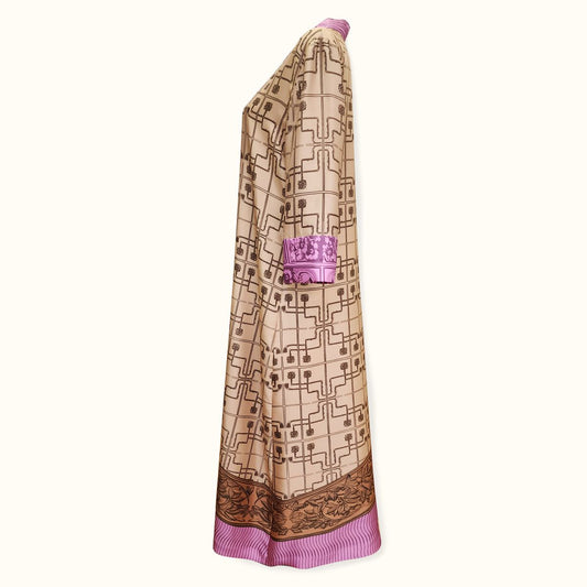 KOKOSHA Dress "ART NOUVEAU" silk