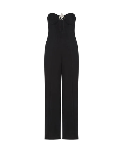 KOMA swallow bird wide leg jumpsuit