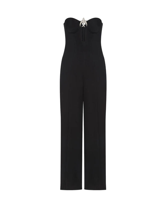 KOMA swallow bird wide leg jumpsuit