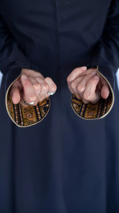 Akhalukhi shirt dress blue