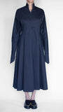 Akhalukhi shirt dress blue