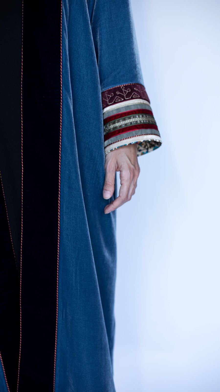 classic rachuli dress in blue