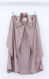 IERI Dusty mauve pajama shirt