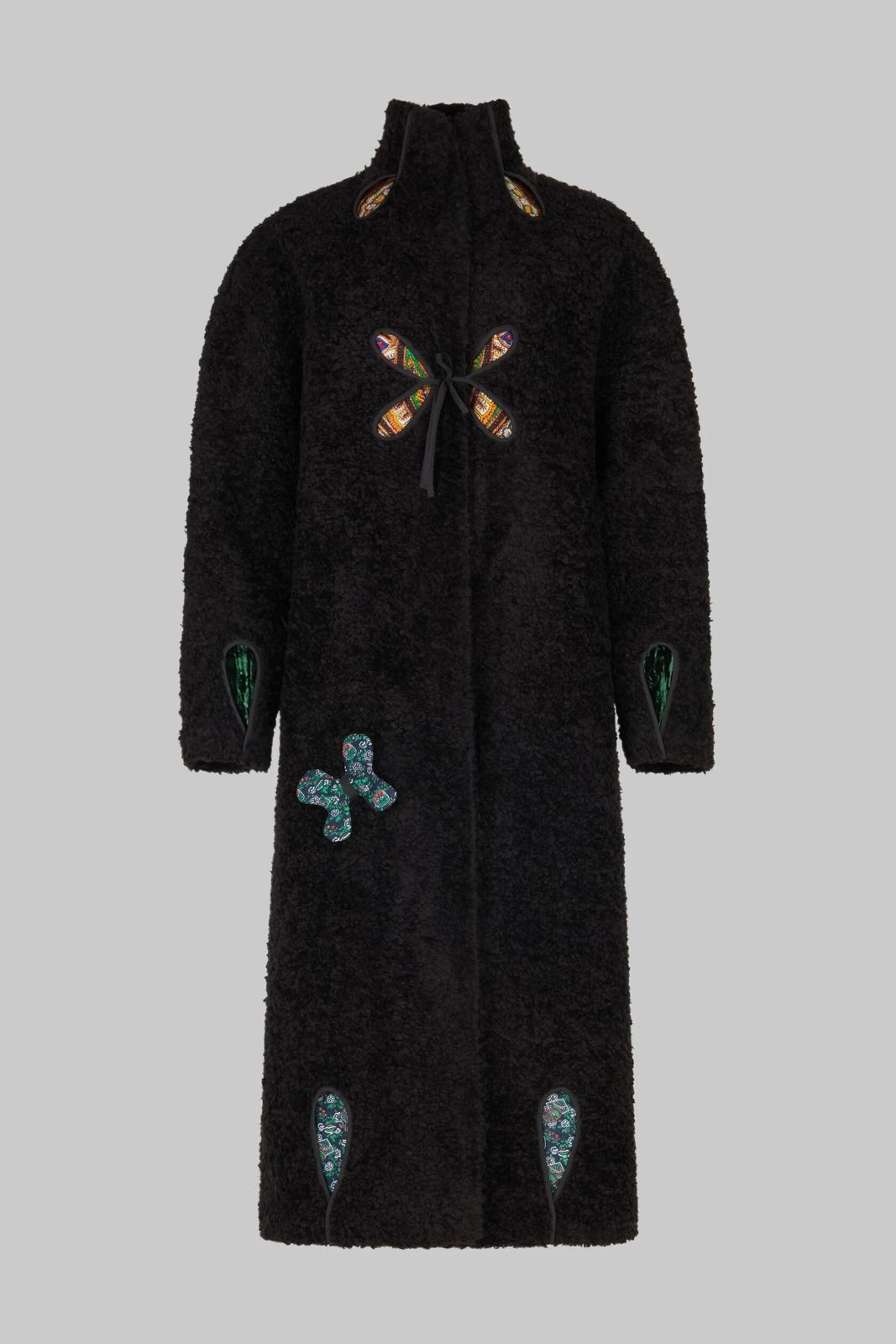 FUR PETAL COAT Jkim