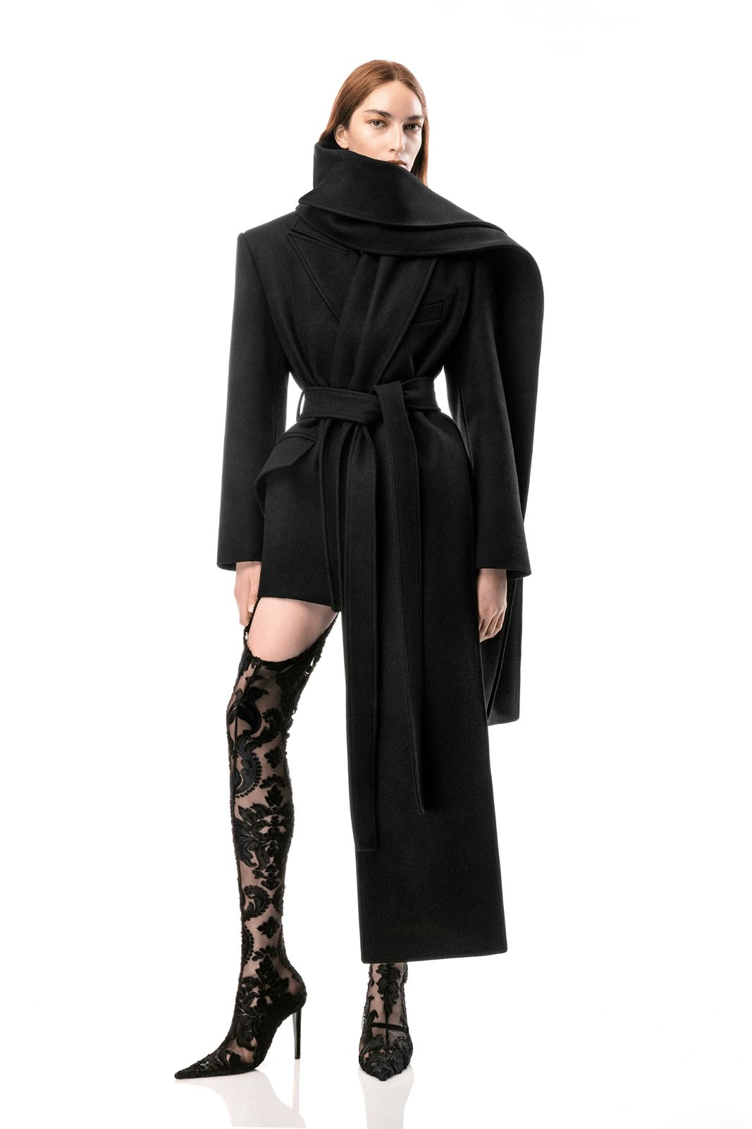 SCARF BLAZER