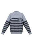 STRIPED ALPACA SWEATER