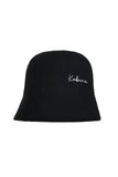EMBROIDERED WOOL BUCKET HAT