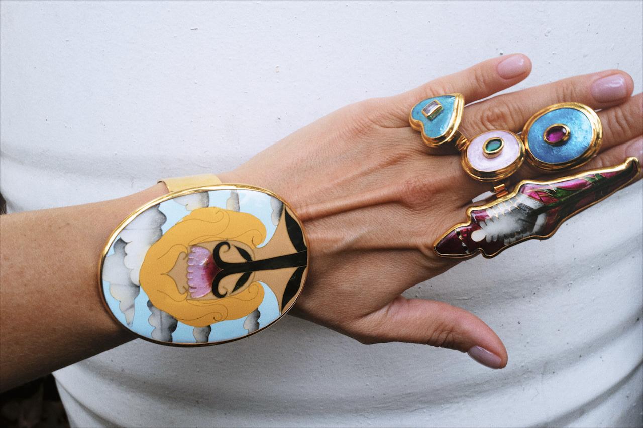 Crimson Lizard Ring