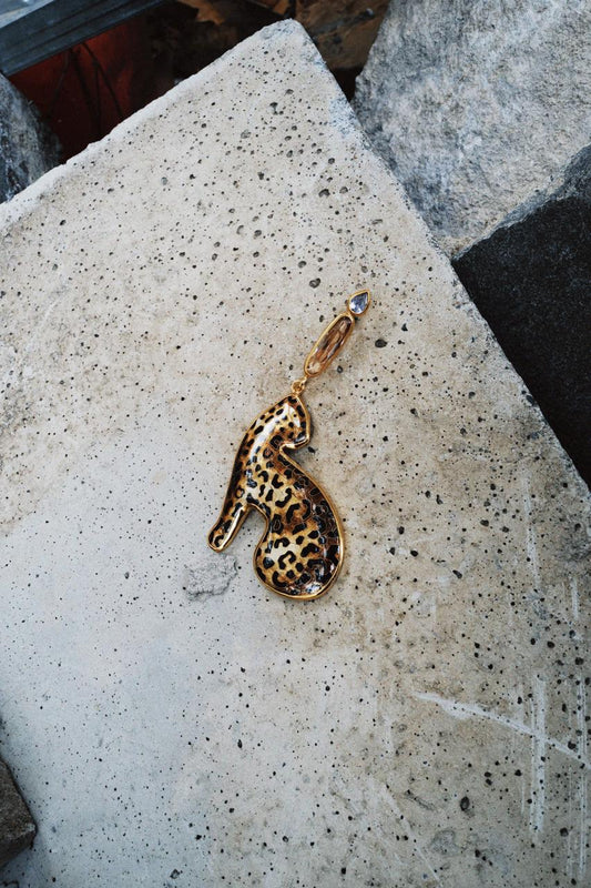 Leopard Grace Pendant