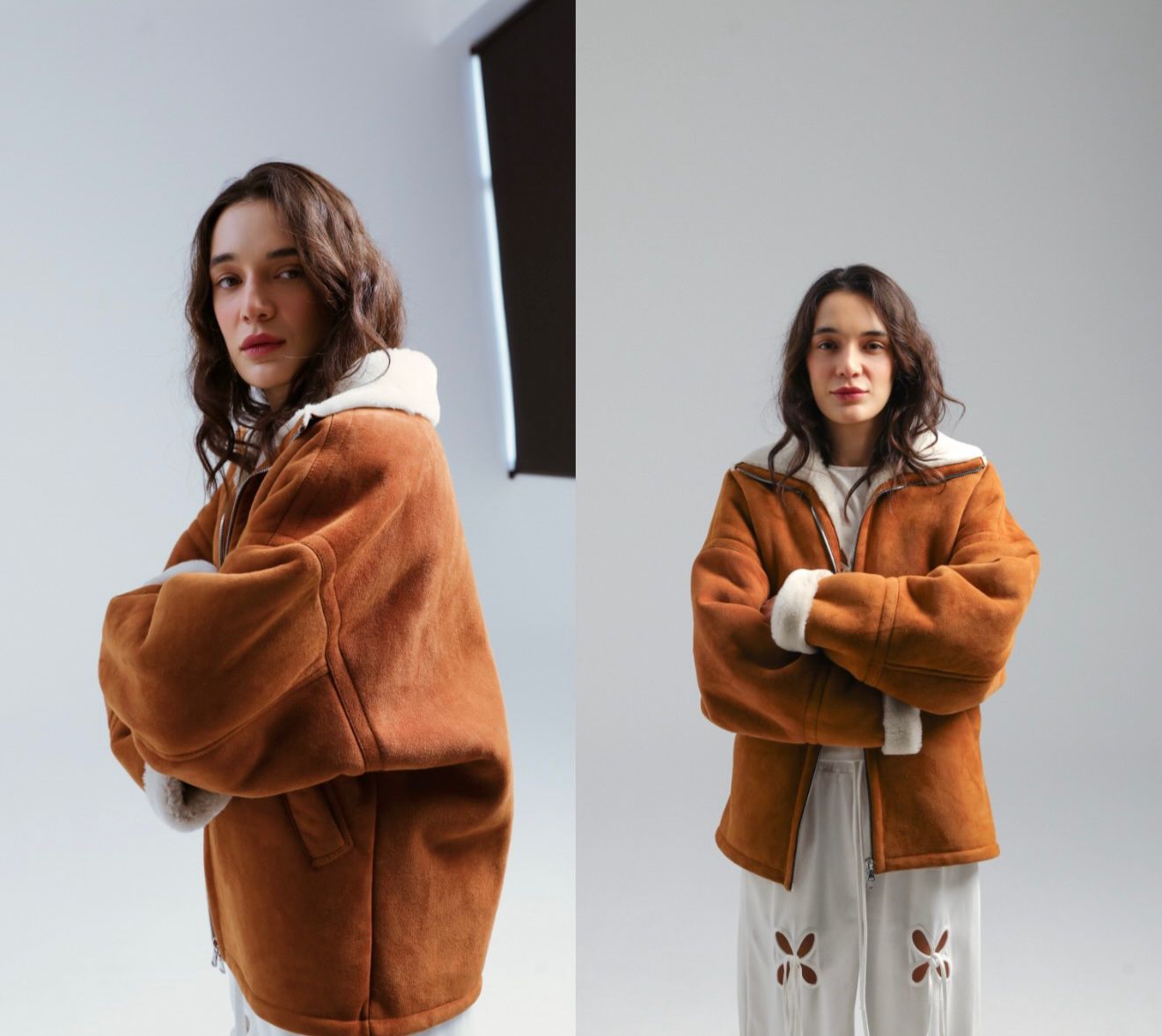 Shearling Leather Jacket