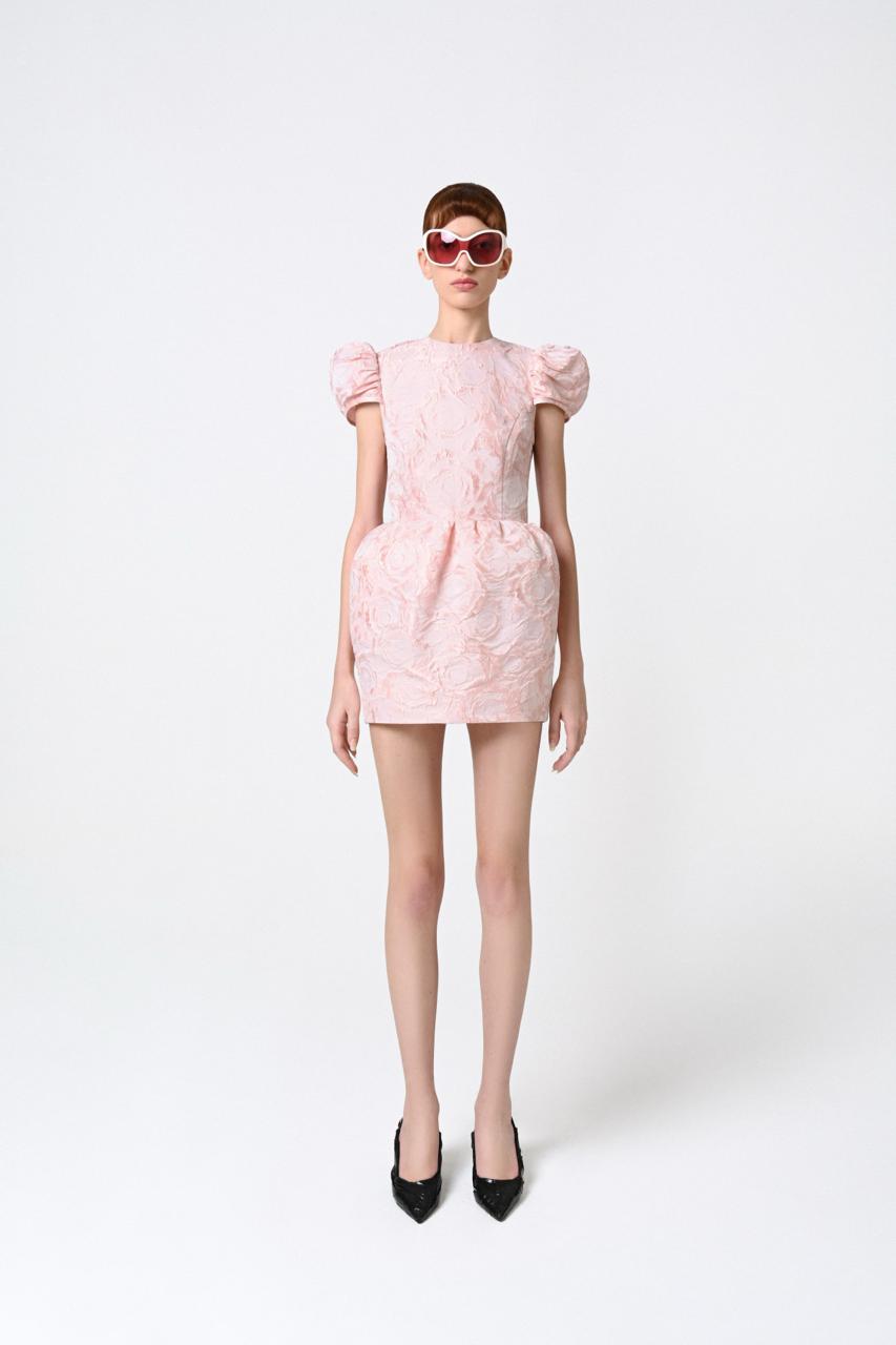 Amour Jacquard Mini Dress