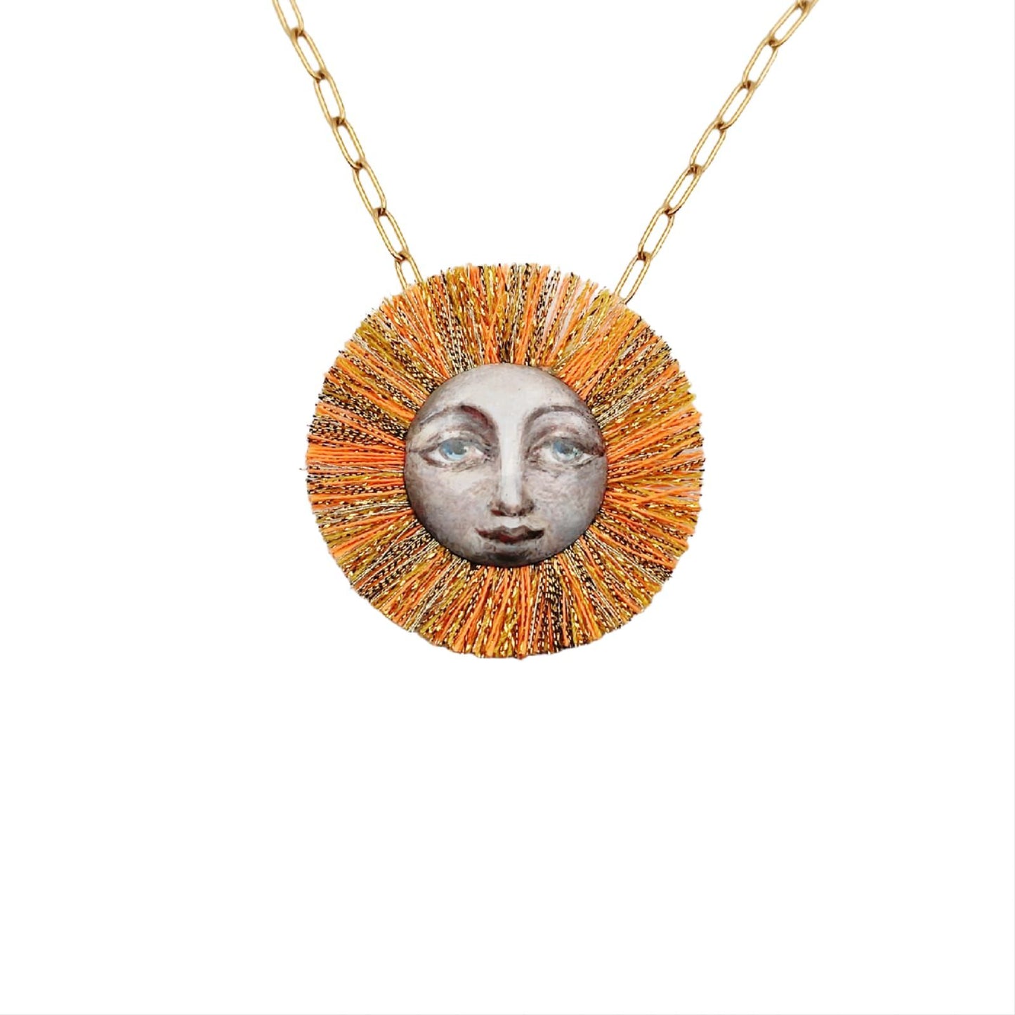 David Bakuradze sun necklace