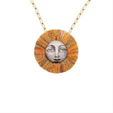 David Bakuradze sun necklace