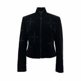 Black Star Embroidered Jacket