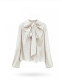 White silk shirt BABUKHADIA