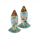 big fish earrings