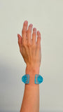 blue bracelet