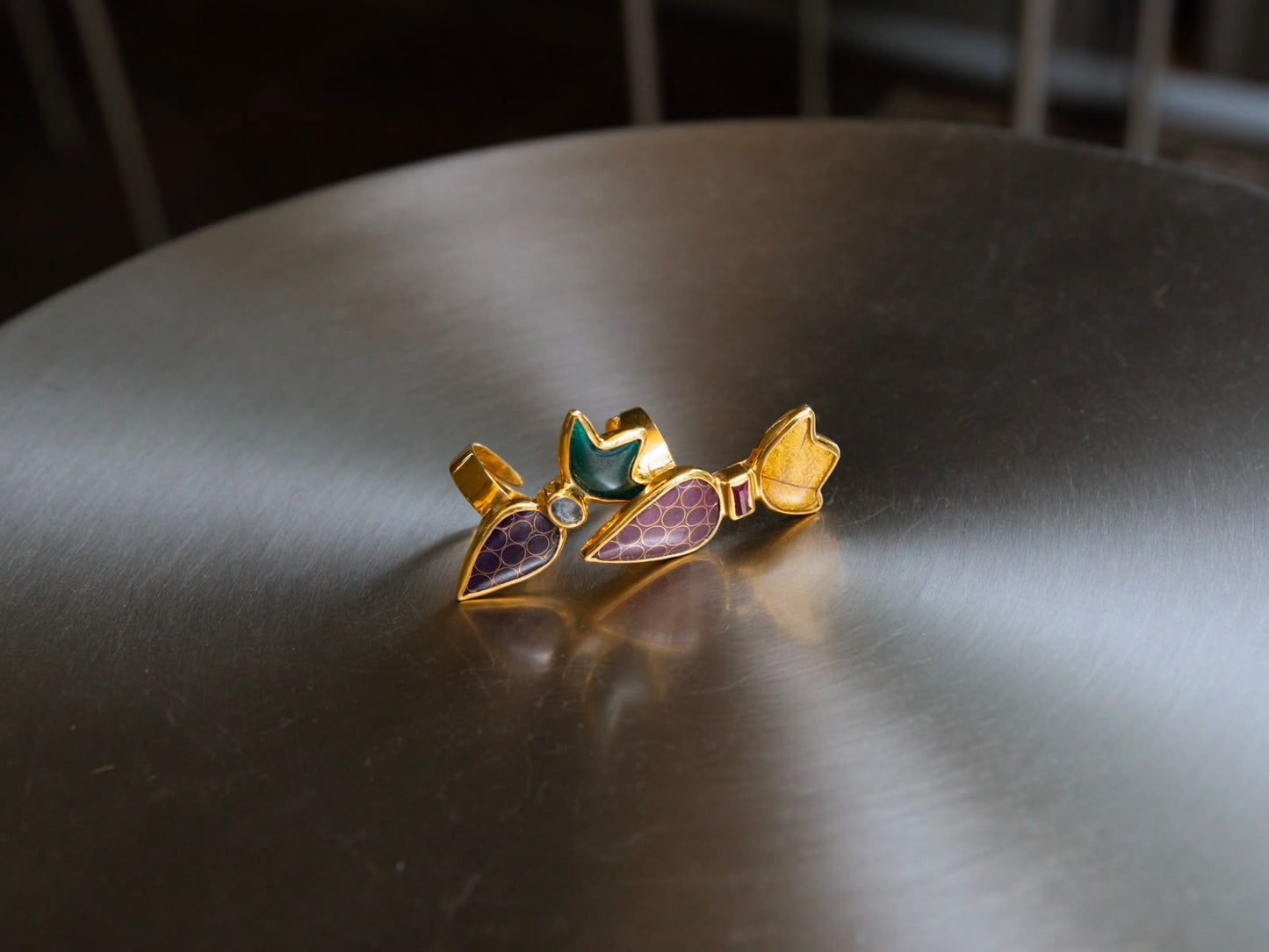 Gongli Grape Shape Small Ring
