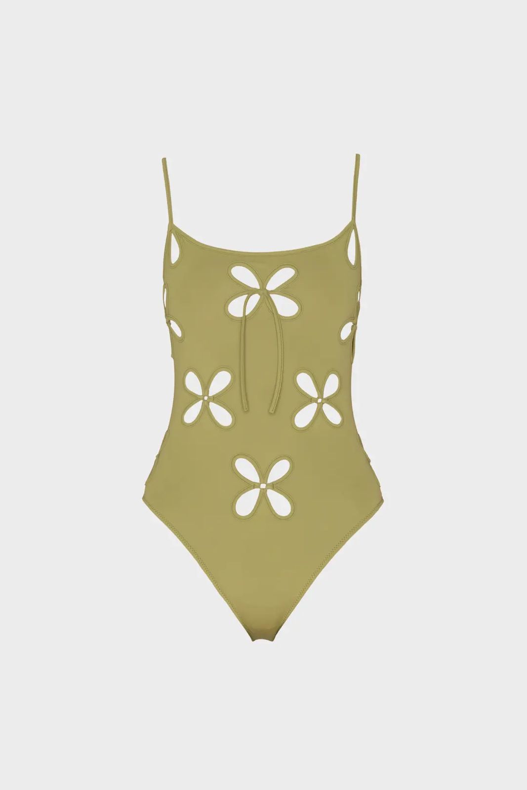 Chilla Petal One-piece with Metallic rings FERN