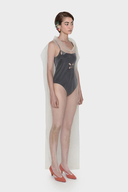 Chilla petal one-piece  one flower