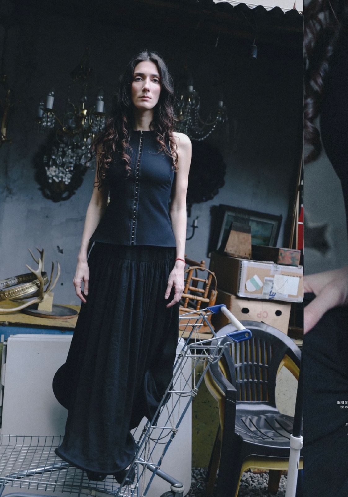 Slim-Fit Top With Hooks