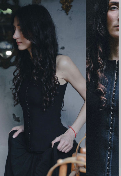 Slim-Fit Top With Hooks