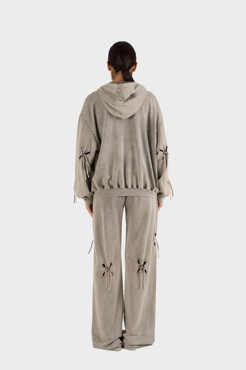 Ash Gray Petal Pants