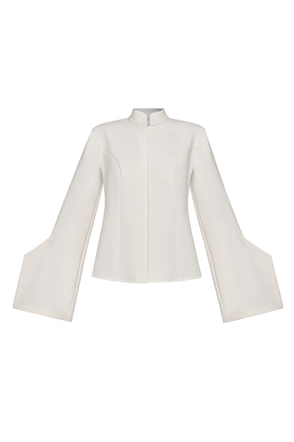 Blouse With Geometric Details