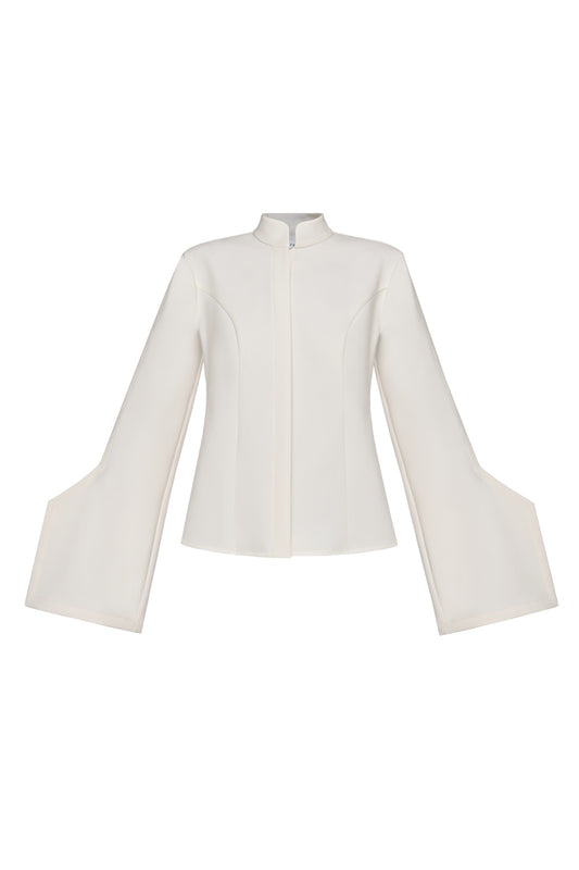 Blouse With Geometric Details