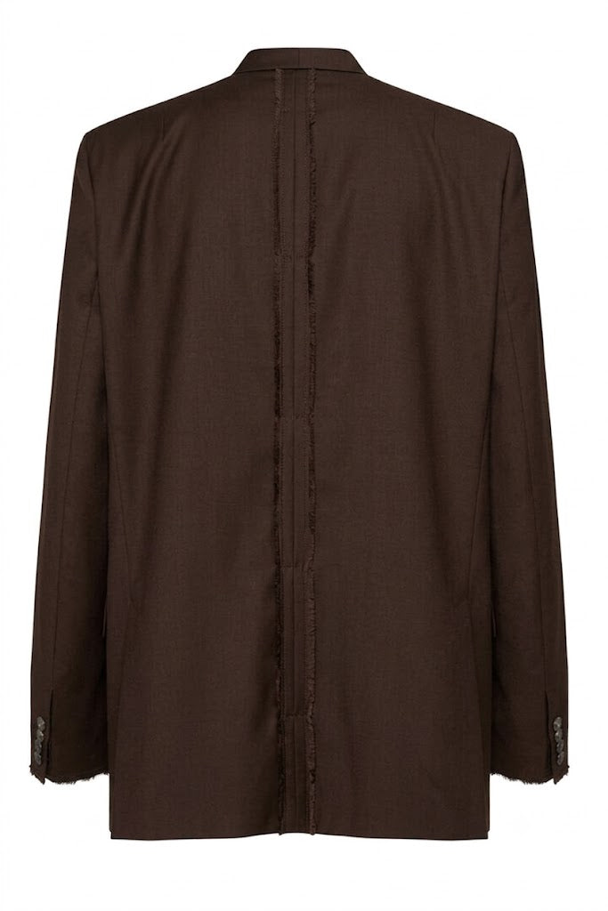 Oversize Blazer With Hooked Buttons