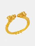 the horned lion head ring