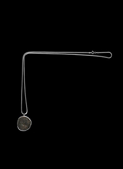 Original Byzantine bronze coin from XI Century. Romanus III ( 1028-1034 )