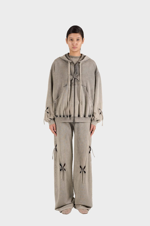 Ash Gray Petal Pants