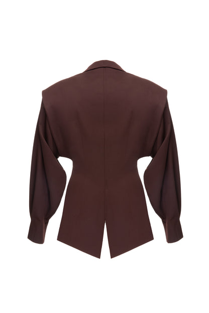 BURGUNDY BLAZER