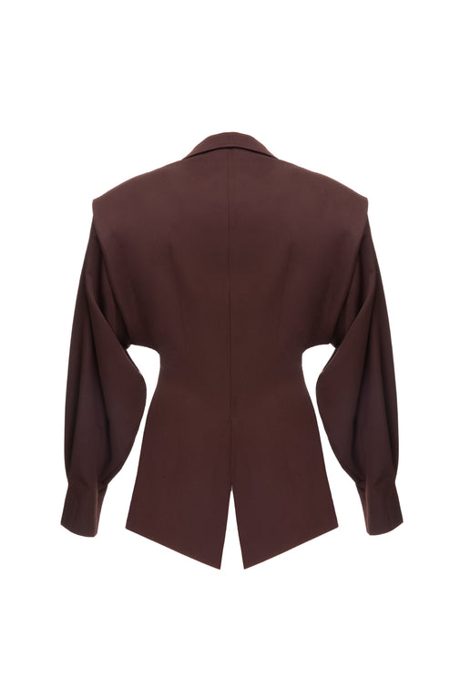 BURGUNDY BLAZER