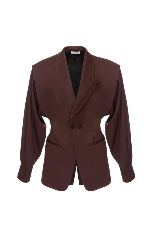 BURGUNDY BLAZER