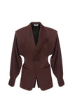 BURGUNDY BLAZER